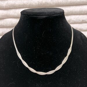 925 twist necklace